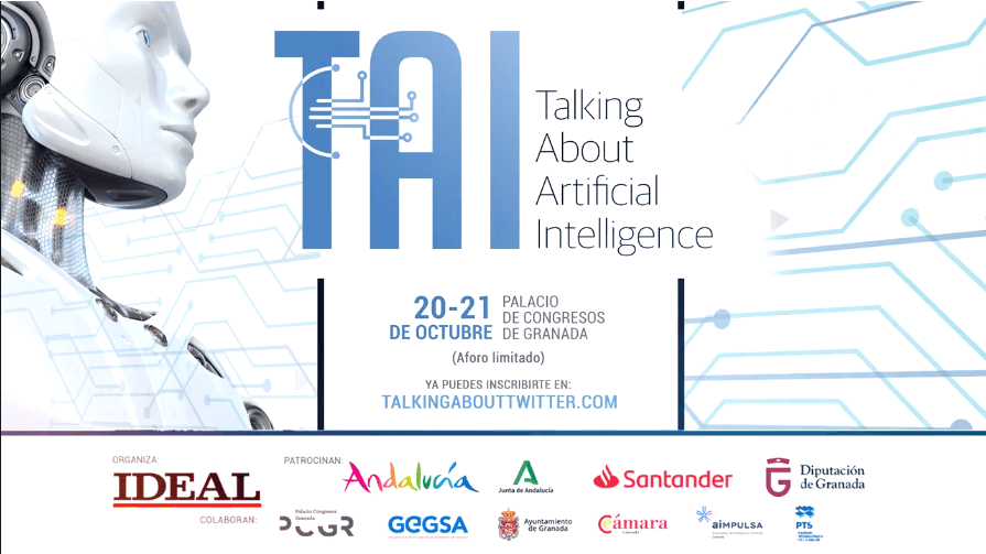 TATGranada se convierte en TAIGranada, un nuevo evento sobre Inteligencia Artificial